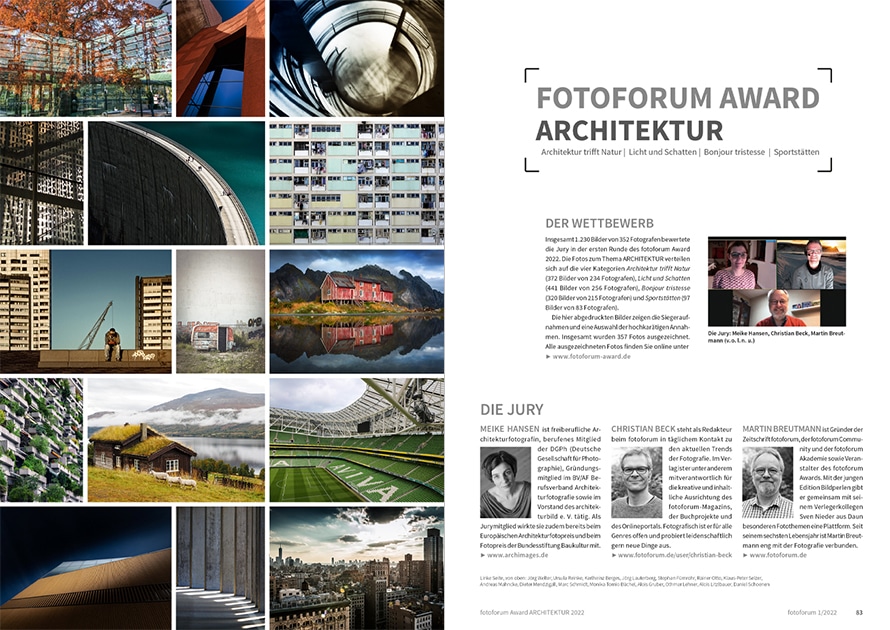 fotoforum Magazin </br> Ausgabe 1/2022 8 fotoforum Magazin </br> Ausgabe  1/2022 – Bild 8