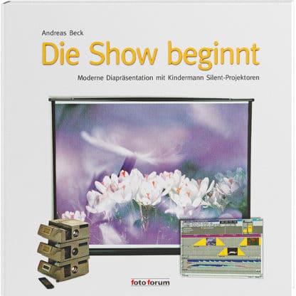 <b>Die Show beginnt</b><br />Moderne Diapräsentation mit Kindermann Silent Projektoren