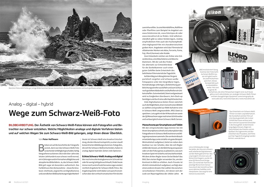 fotoforum Magazin </br> Ausgabe 6/2021 5 fotoforum Magazin </br> Ausgabe  6/2021 – Bild 5