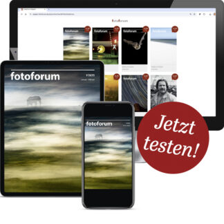 Zum Kennenlernen: </br> fotoforum Mini-Abo Digital