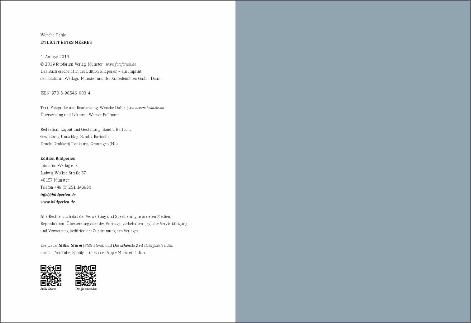 <b>Im Licht eines Meeres</b><br />Natur und Fotografie 14 Im Licht eines Meeres - Wenche Dahle - Edition Bildperlen